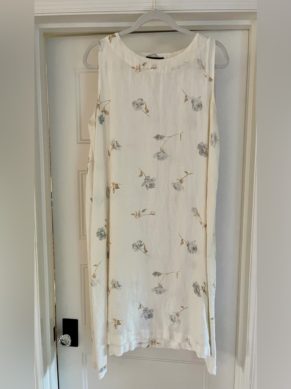 Neiman Marcus | Eskandar Black and Cream Labelled Linen dress